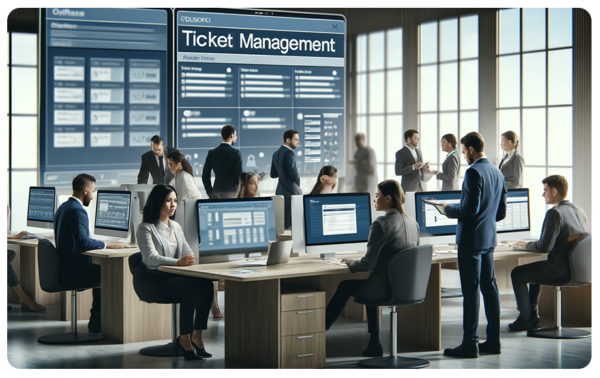 Ticket Management-System fuer Unternehmen