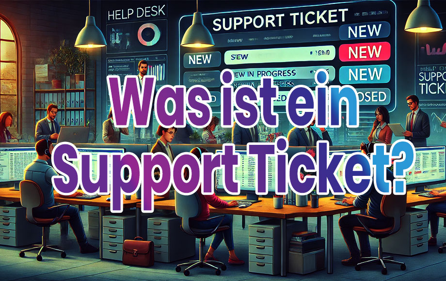 Was ist ein Support Ticket?
