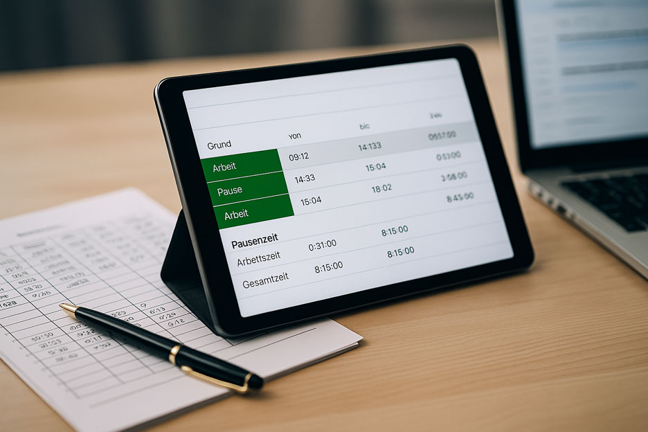 Stundenzettel Digitale Lösungen