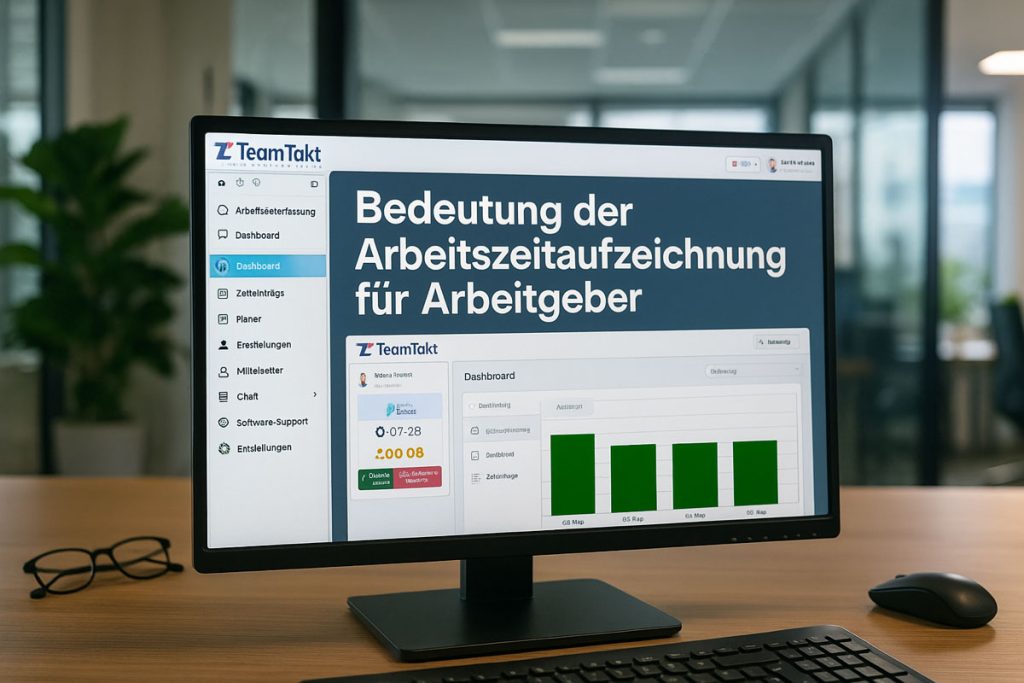 Bedeutung der Arbeitszeitaufzeichnung - TeamTakt Bedeutung der Arbeitszeitaufzeichnung