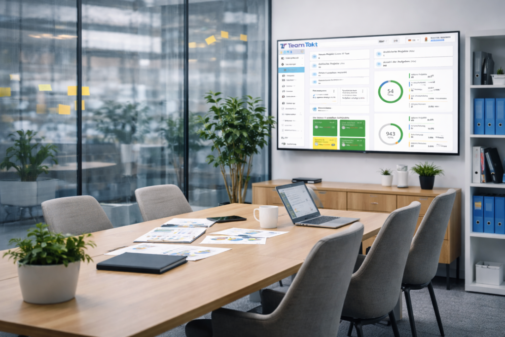 Projektabschluss Meeting - TeamTakt Projektabschluss Meeting