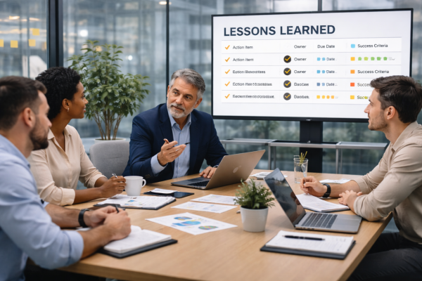 Projektnachbesprechung Lesson - TeamTakt Projektnachbesprechung Lesson