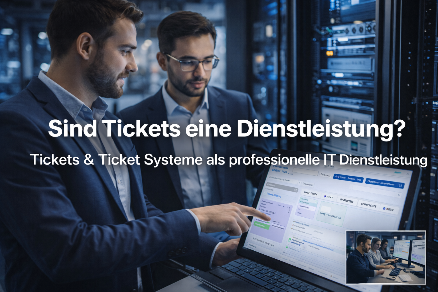 Sind Tickets eine Dienstleistung