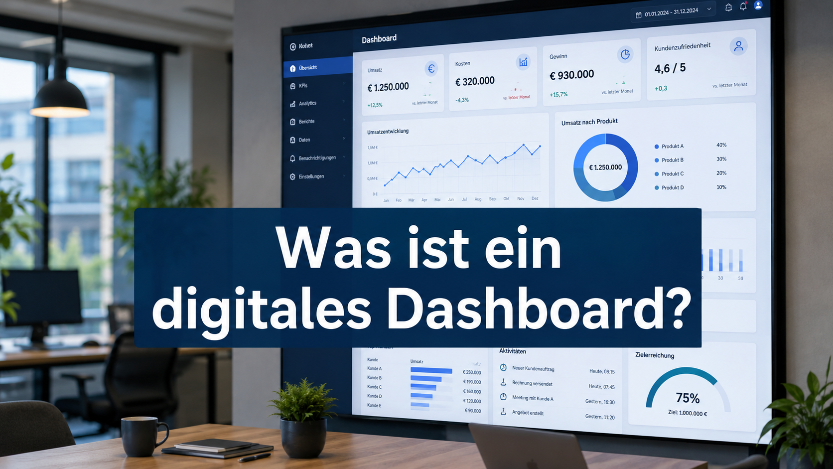 was ist ein digitales dashboard