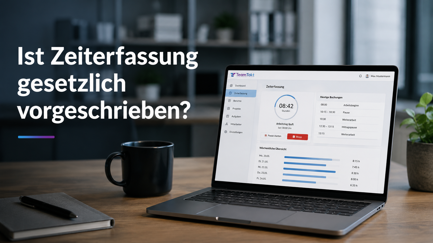 zeiterfassung gesetzlich vorgeschrieben