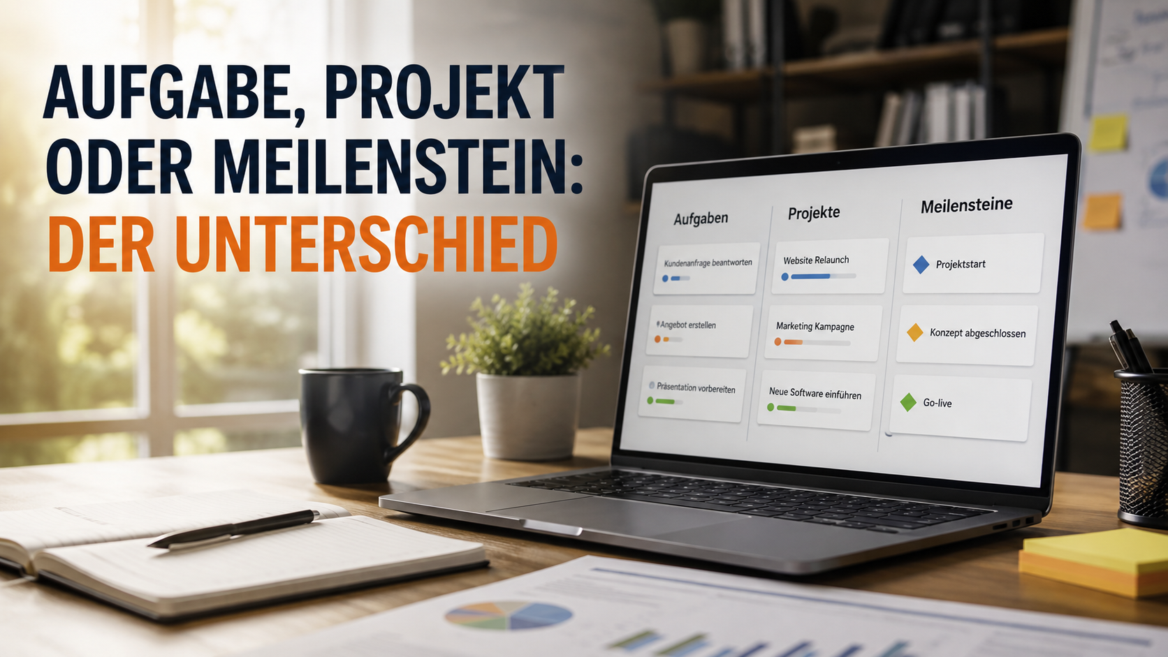 aufgabe projekt meilenstein